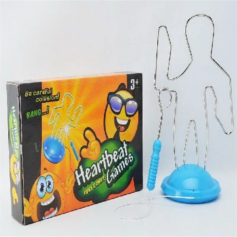 

Children'S Educational Toy New Products Solid Color Electric Touch Maze Game Hominis Inductor Desktop Educational Toy