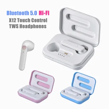 

TWS Wireless Bluetooth Earphone in ear Bluetooth HIFI Noise canceling Touch Mic for iPhone and Android pk i90000 i500 Headset