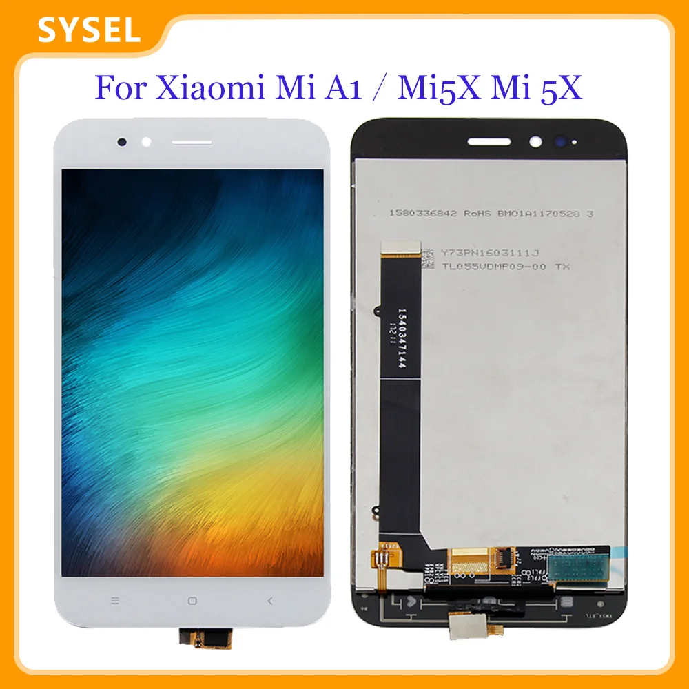 100% Test For Xiaomi Mi A1 5X MiA1 Mi5X LCD Display Digitizer Screen Touch Panel Glass Sensor Assembly Free Tools | Мобильные