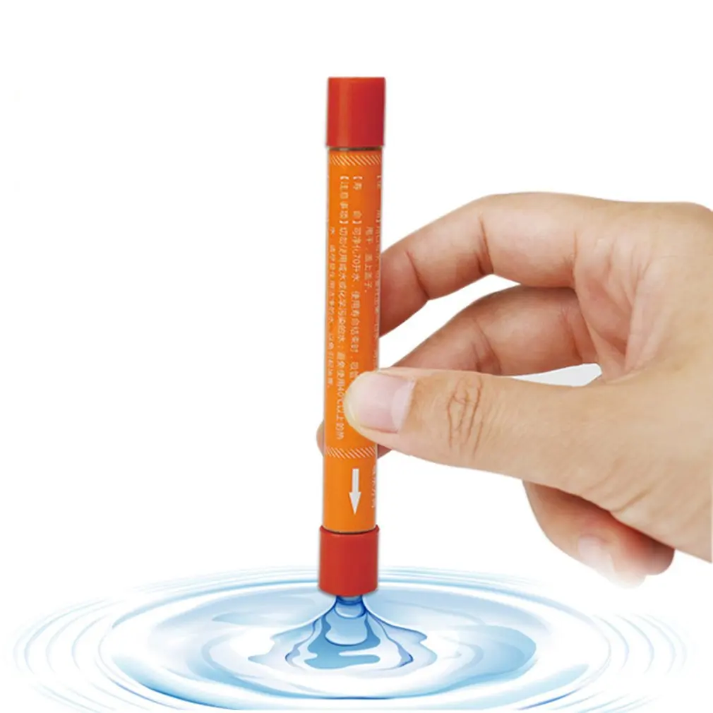 

Pocket Water Purification Pipette Pen Portable Mini Straw Water Purifier Camping Outdoor Water Straw Filter Safety Survival Tool