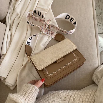 

Flap Women Shoulder Bag Crossbody Bags For Women 2020 Summer French Fashion Niche Style Frosted Small Girl Bag Sac A Main Bolsos