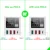 QC3.0 USB Зарядное Устройство 30/40 Вт Быстрая Зарядка Настенный Дорожный Адаптер Мобильного телефона со светодиодным дисплеем Для iPhone Xiaomi Huawei Samsung