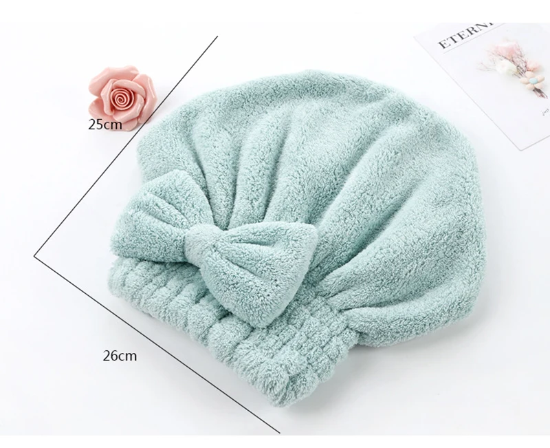 C-Magic быстросохнущее полотенце для волос из микрофибры для женщин, ванная комната, супер впитывающее быстросохнущее плотное полотенце для волос, полотенце для салонов