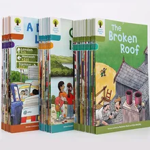 Oxford – 40 livres, 7 à 9 niveaux, arbre de lecture, apprentissage, aide l'enfant à lire la phonique, livre d'histoires anglaises