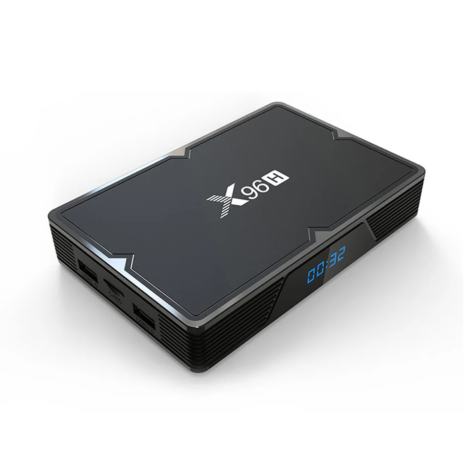 X96H Android 9,0 ТВ приставка 4 ГБ 32 ГБ/64 Гб H603 четырехъядерный 6K 2,4G/5G двойной Wifi 100M Lan USB3.0 телеприставка X96 H 2G 16GB Медиаплеер