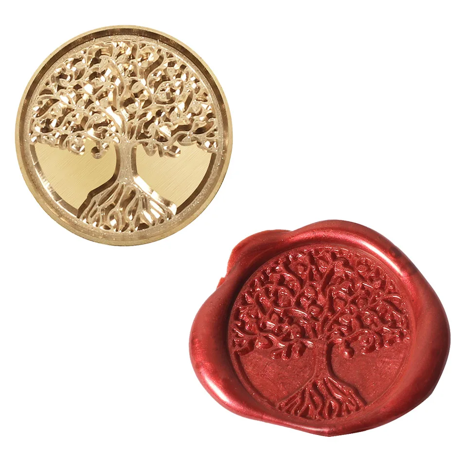 alphabet clear stamp Retro Wax Seal Stamp Tree flower Crown rose Sealing Wax Scrapbooking Stamps head Metal Handle Wedding Decorative animal stamps for card making