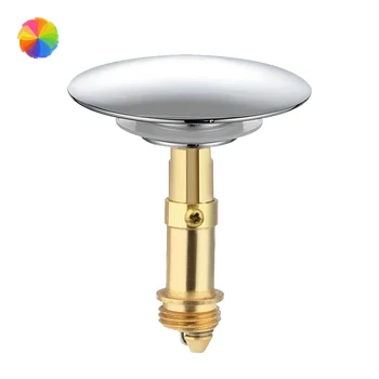 

Chrome Easy Pop Up Basin Waste Bathroom Sink Push Button Click Clack Plug Bolt XBFF
