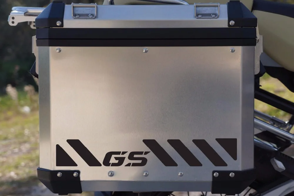 GS мотоцикл Светоотражающая наклейка комплект &quotGS Chevrons для Touratech Panniers |