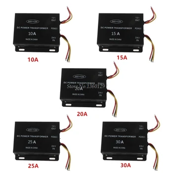 

Car Power Supply Step-Down Transformer 24V To 12V Converter 10A 15A 20A 25A 30A Output With Memory Power High To Low Inverter