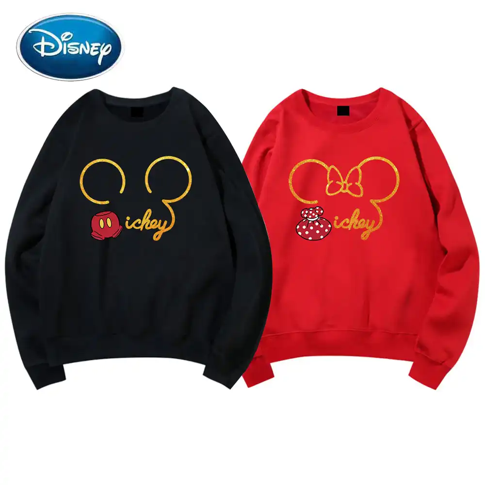 sudaderas de parejas mickey