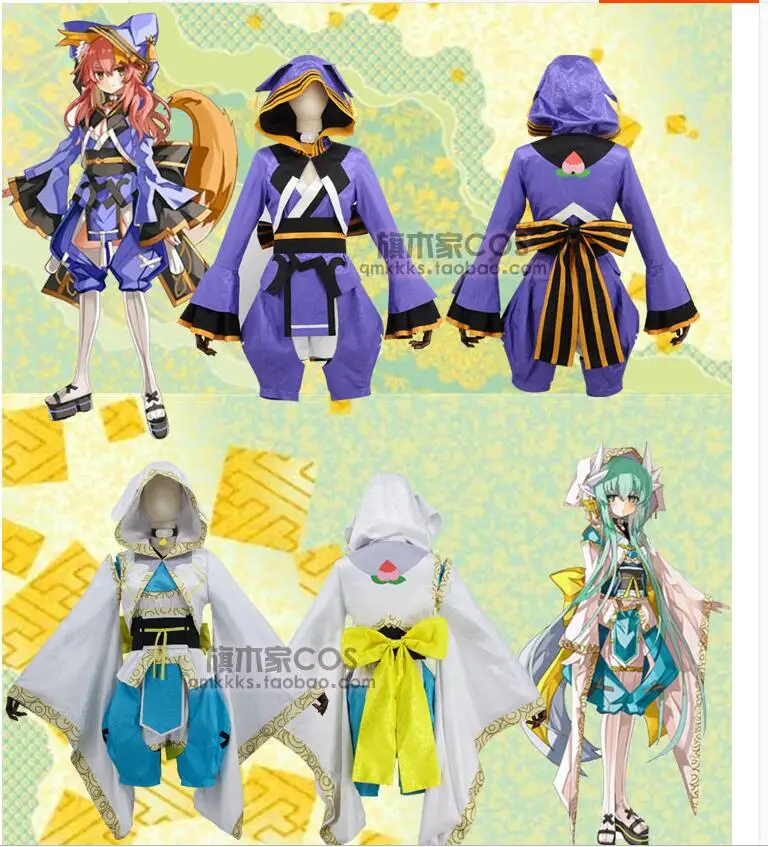 FGO fate grand order Kiyohime Tamamo no Mae, карнавальный костюм, новая серия, полный комплект, карнавальные костюмы на Хэллоуин для женщин и взрослых