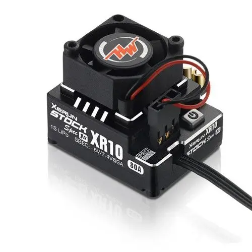 

Hobbywing 30112751 XERUN XR10 PRO 1S STOCK SPEC Sensored for ESC Stock 1S Class Racing