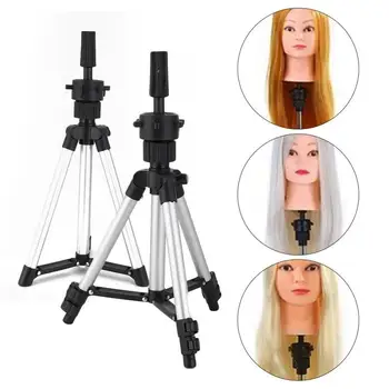 

Wig Head Wig Head Mould Holder Stand Bracket Hairdressing Training Tool Tripod Hair Styling Tools