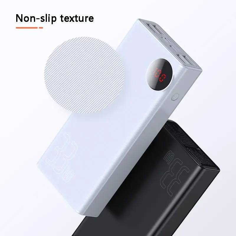 30000mAh power Bank Быстрая зарядка для Iphone PD QC3.0 светодиодный дисплей Внешняя батарея зарядное устройство для Xiaomi samsung power bank