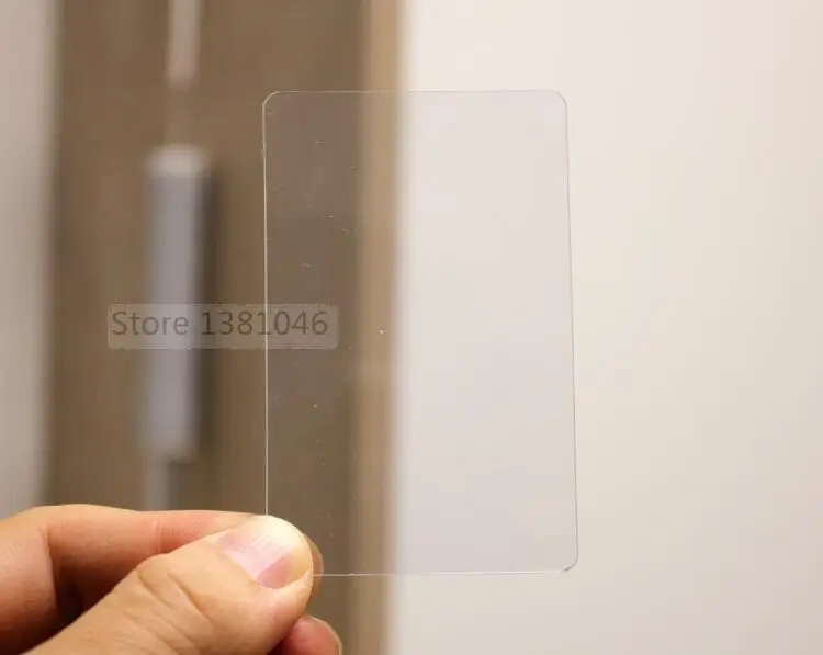 Lámina de acetato de PVC, lámina de plástico transparente y 20 piezas, transparente, transparente, 0,26mm, tamaño de tarjeta de visita transparente en blanco, 85x53mm