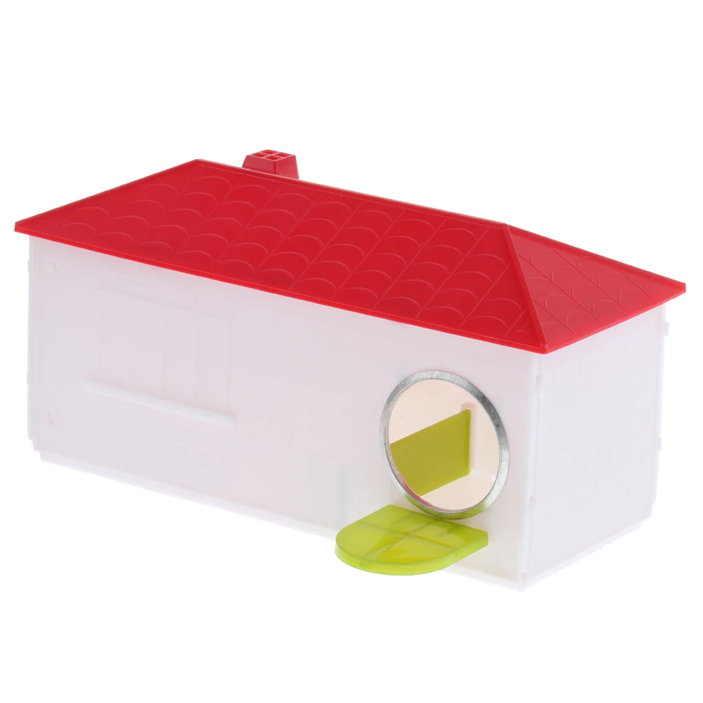 Small Cage Plastic House Breeding Box Nest For Bird Parrot Cockatiel Small Bird Supplies