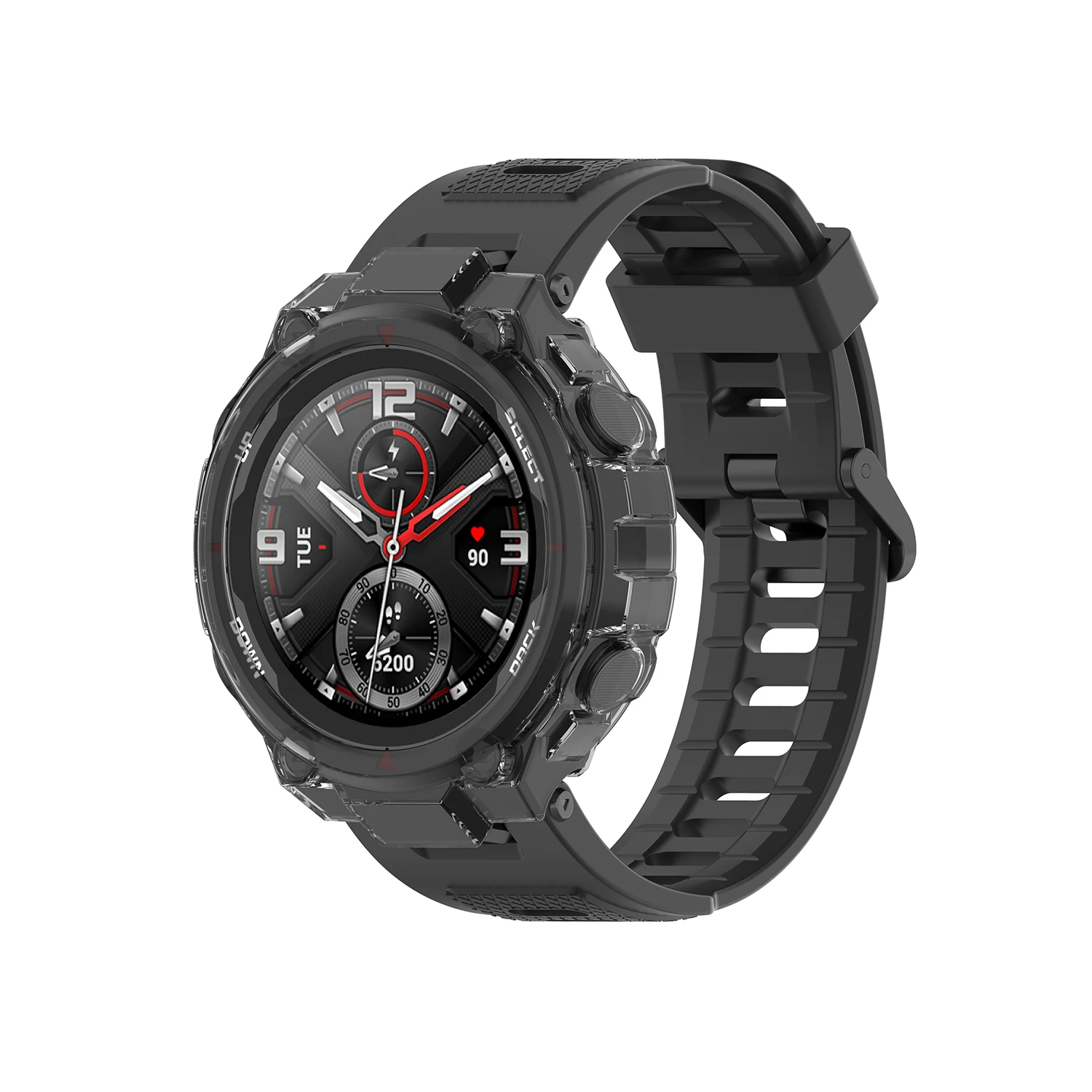 Für Xiaomi Huami Amazfit T Rex Silikon Fall Klar Weiche TPU Stoßstange Schutzhülle Für Amazfit T-Rex Pro beschützer Shell Rahmen – Detail 9