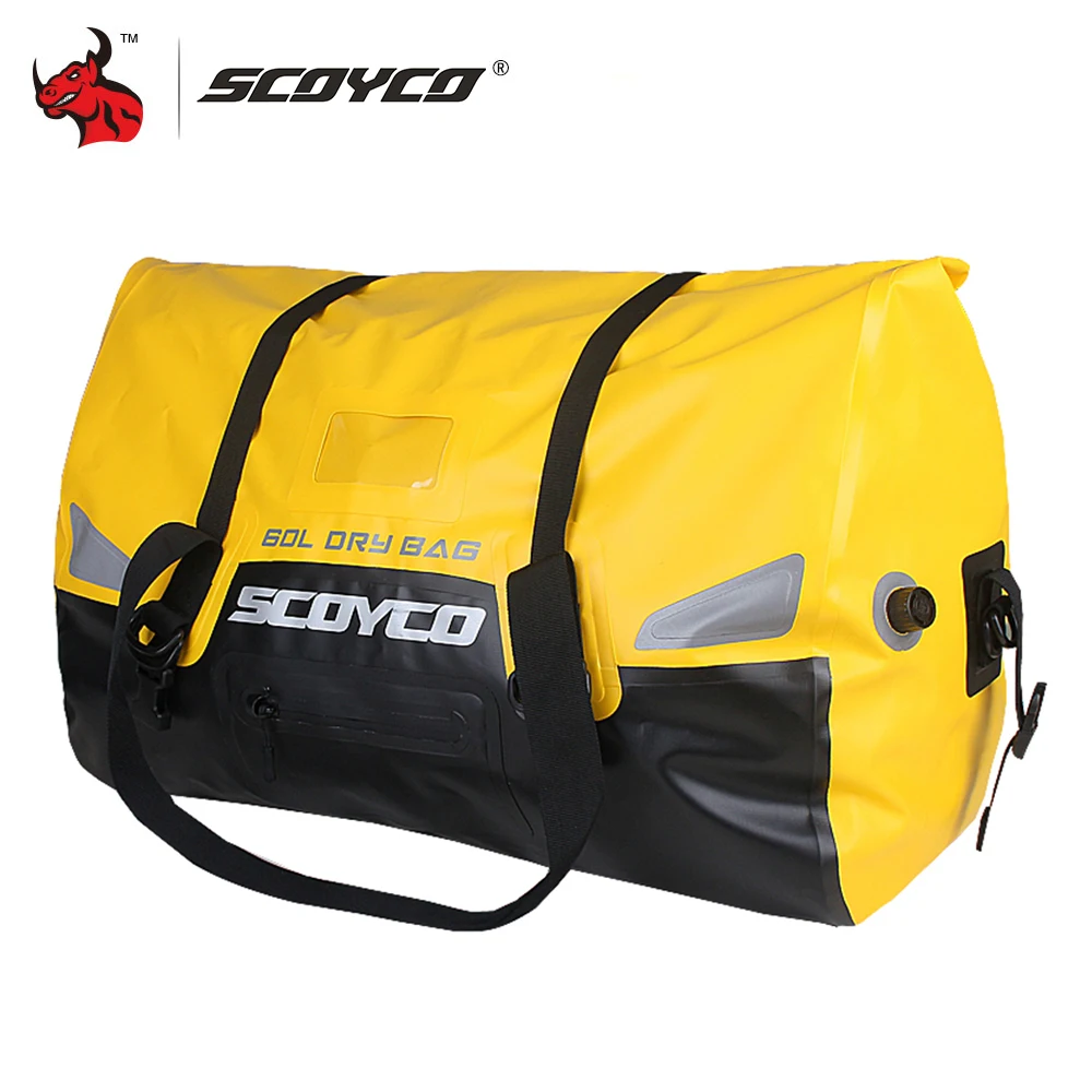 Сумка для мотоцикла SCOYCO 60 л многофункциональная водонепроницаемая сумка клатч