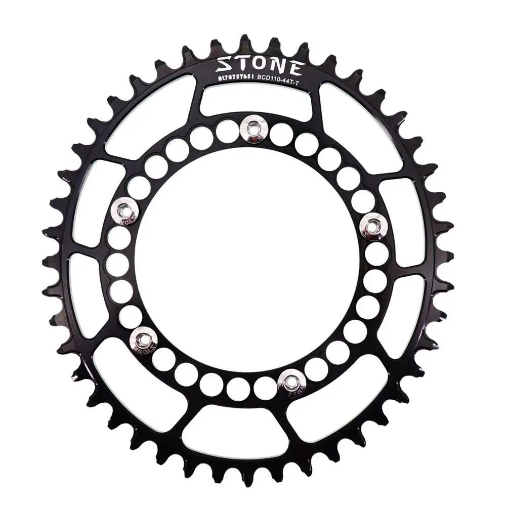 Каменная цепь 110 BCD для CX Oval 36 42 48 50 52 56 58 60T шоссейная велосипедная гравийная зубчатая пластина 110BCD для sram red rival