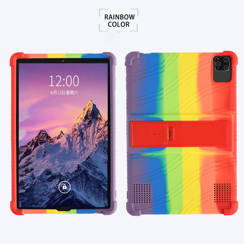 PC, Shockproof, Cor Sólida, Capa Traseira, Protetora, 10 