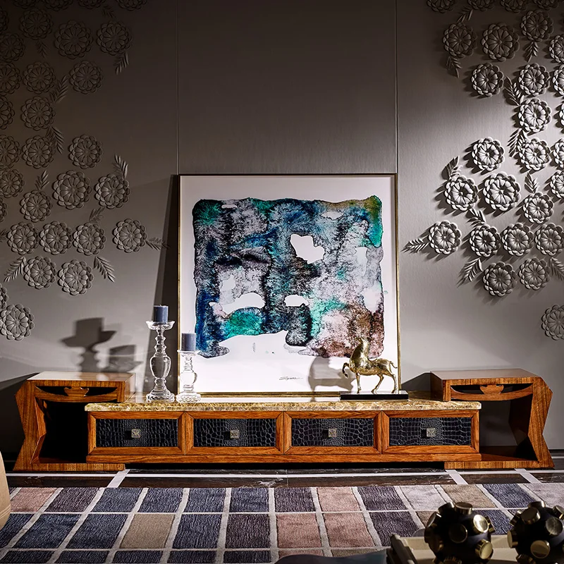 Гостиная развлекательный центр meuble ТВ стол монитор Стенд комод cassettiera legno chic muebles