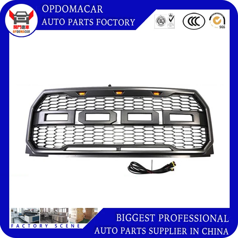 

High quality ABS network modified air intake grille for F150 2015 2016 2017 15 16 17