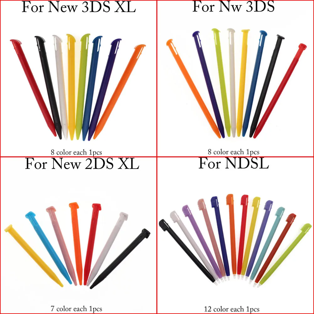 Plastic Stylus Pen Game Console Screen Touch Pen Set for Nintend New 3DS 2DS LL XL for 3DS XL NDSi Game Console Accessories stylus pen touch pen