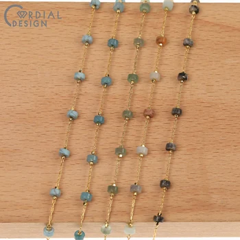 

Cordial Design Copper Chain/DIY Bracelets Making/Hand Made/Natural Stone/Jewelry Findings & Components/Necklace Accessories