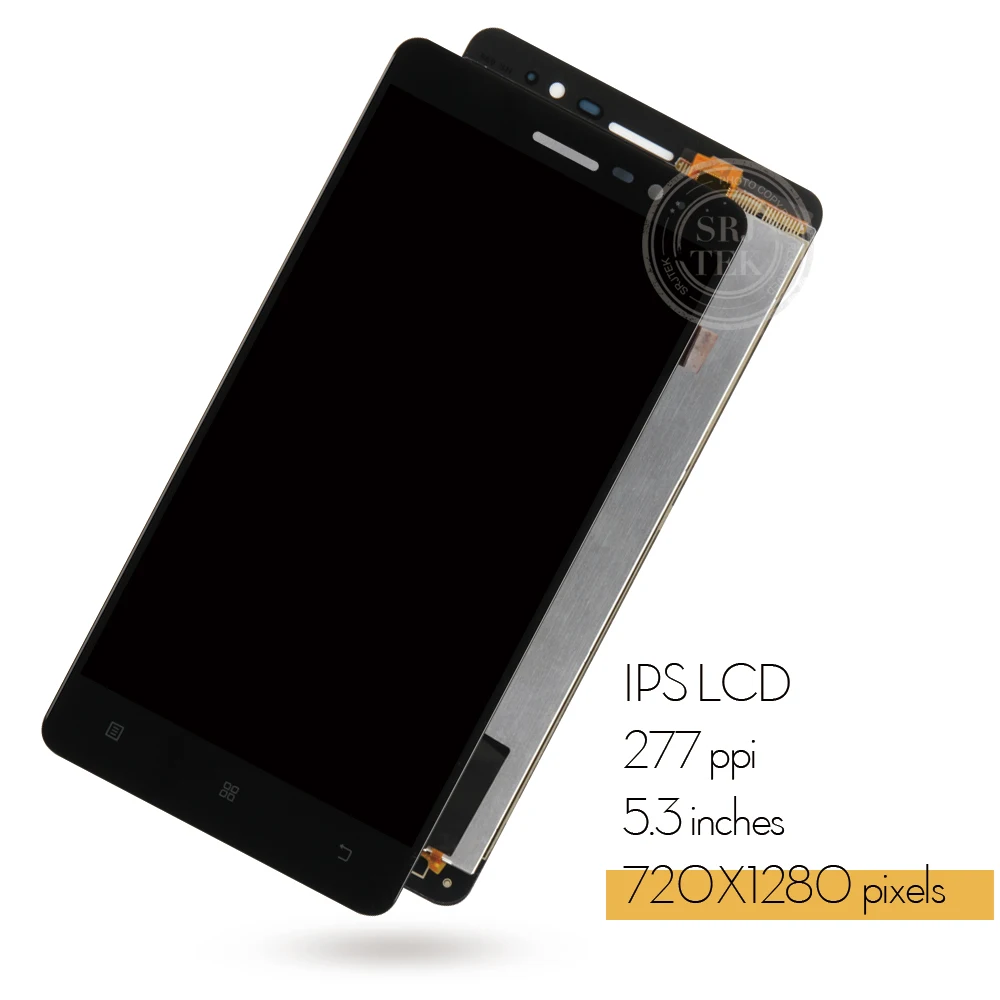 Srjtek 5,3 ''для lenovo S860, ЖК-дисплей, сенсорный экран, сенсорная панель, дигитайзер, сборка, запасные части для lenovo S860, дисплей