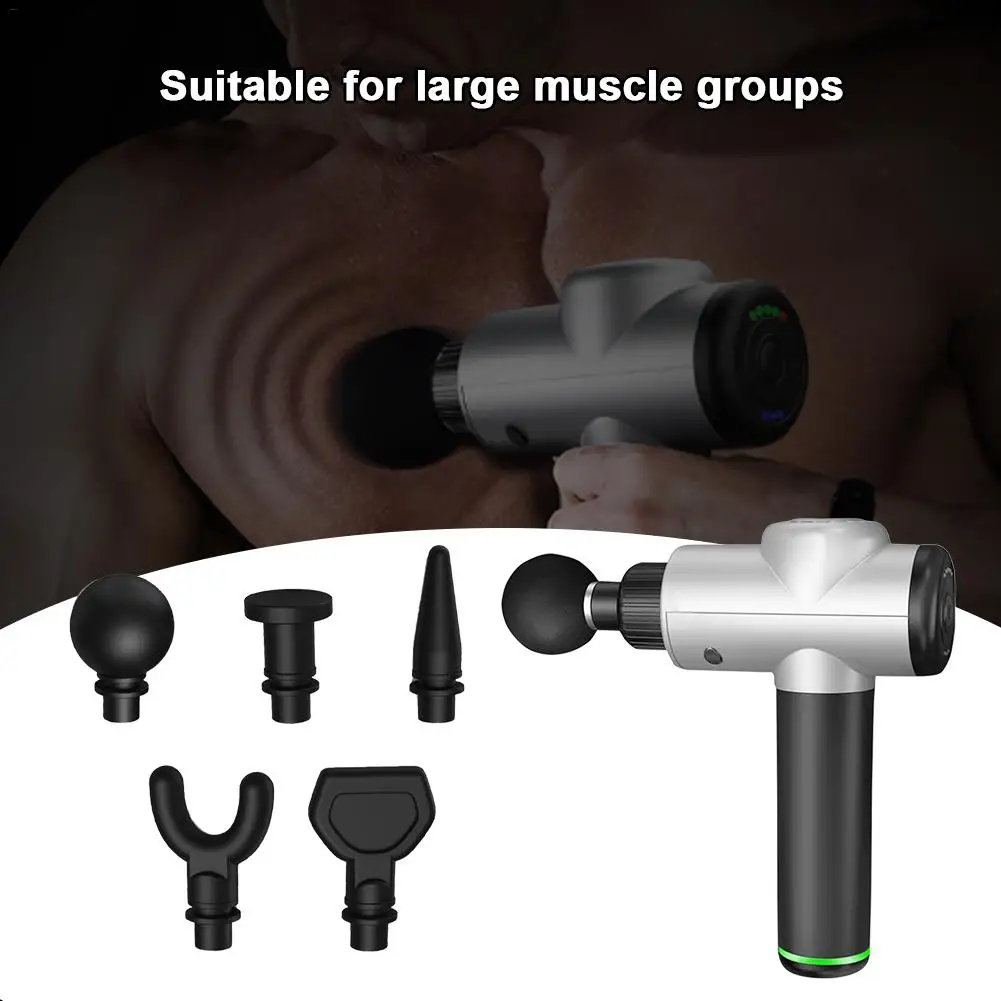 Tissue Massage Gun Fitness Handheld Deep Muscle Massager Slimming Shaping Fitness Equipment Body Massage Relaxation Device