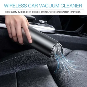 

Car Vacuum Cleaner Portable Wireless Handheld Auto Vacuum Cleaner Robot for Car Interior & Home & Computer Cleaning
