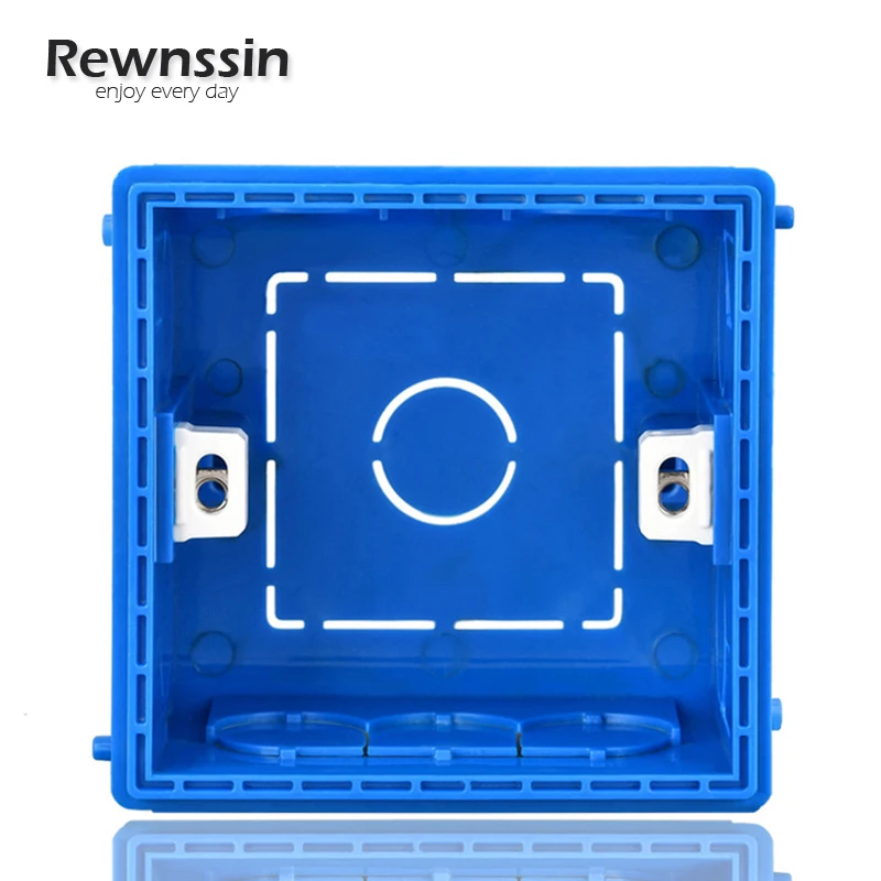 Wall Switch Soocket Cassette Multi-Purpose Installation Box Adjustable Mounting Box Breakout for 86 Type Switch and Socket