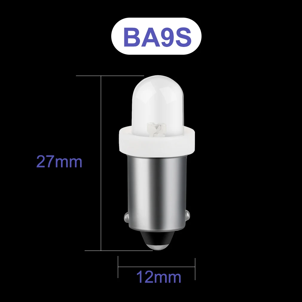 10Pcs BA9S LED  T4W LED T11 H6W Canbus ڵ ׸   õ ȣ  12V ڵ    Ķ
