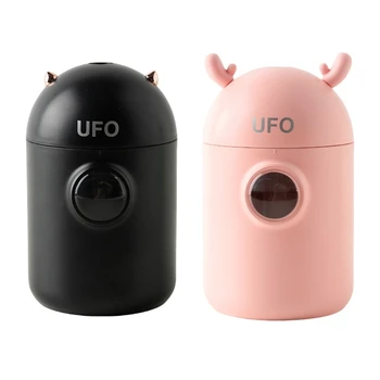 高品質ミニusb加湿器 200 ミリリットル容量低ノイズ噴霧器ミストメーカーledカラフルなナイトランプホームオフィスのための車