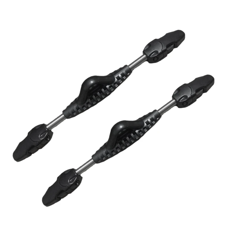 SEWS-2Pcs Для Сноркелинга лодыжки Пружинные шнурки для дайвинга Пружинные ласты 304 нержавеющая сталь БЫСТРОРАЗЪЕМНАЯ Пряжка для резиновых лодыжек(L