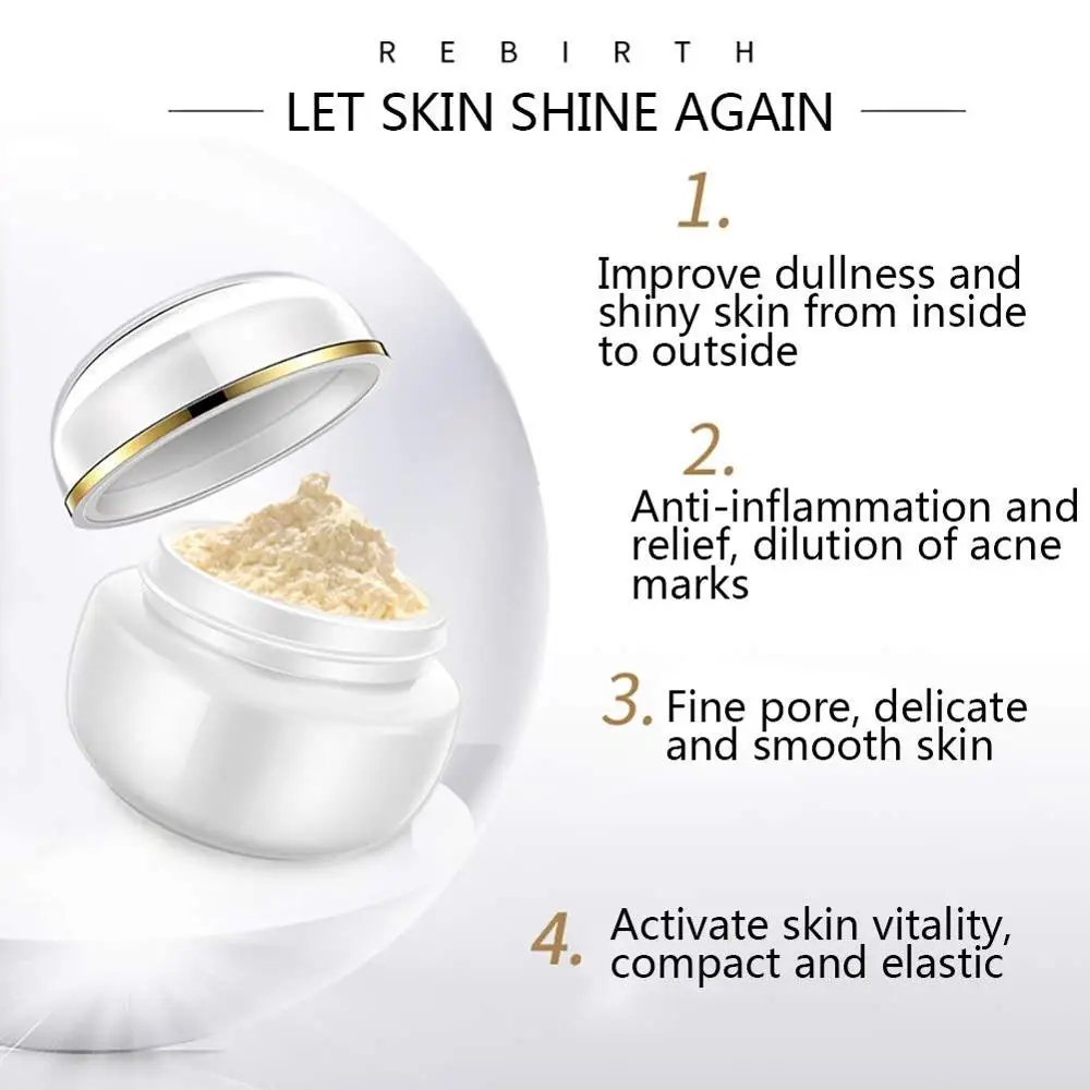 Beauty Cream Pearl Cream Anti Aging Skin Firming Cream Skin Whitening Isolation Cream to Improve Dullness Shiny Skin