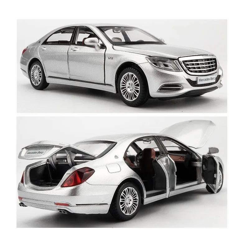 Модели 1/32 S600 Литые металлические модели автомобилей высокий симулятор