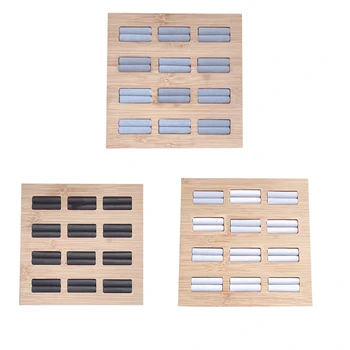 

Bamboo Wood Jewelry Stand Jewelry Tray Ring Stand Showcase