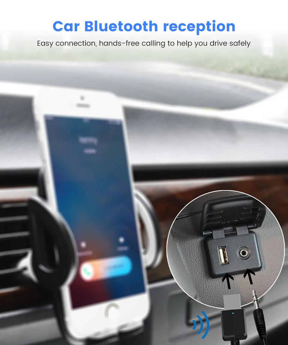 AOSHIKE Bluetooth 5,0 аудио передатчик и приемник адаптер 3,5 мм Aux USB ключ Bluetooth стерео наушники Динамик для ТВ ПК