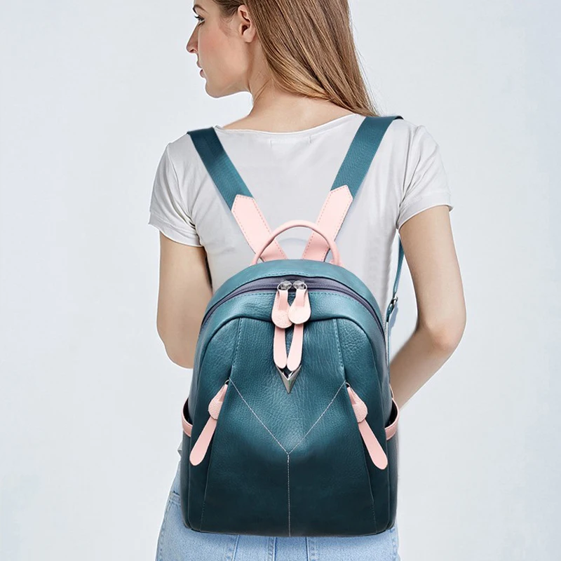 Брендовые роскошные сумки для женщин, рюкзак высокого качества, женский рюкзак, новая модная простая молодежная сумка для девушек, дорожная сумка, 4 цвета