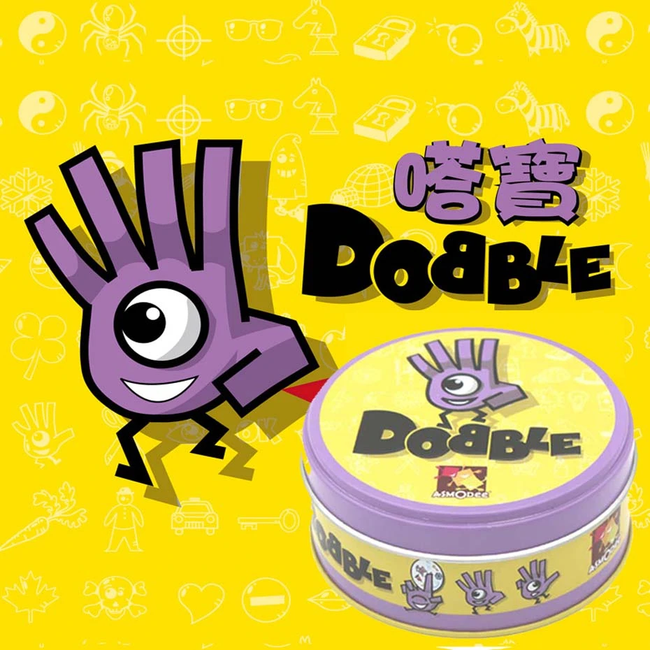 Spot it и dobble карточная игра настольная для Dobbles Детские карты походная