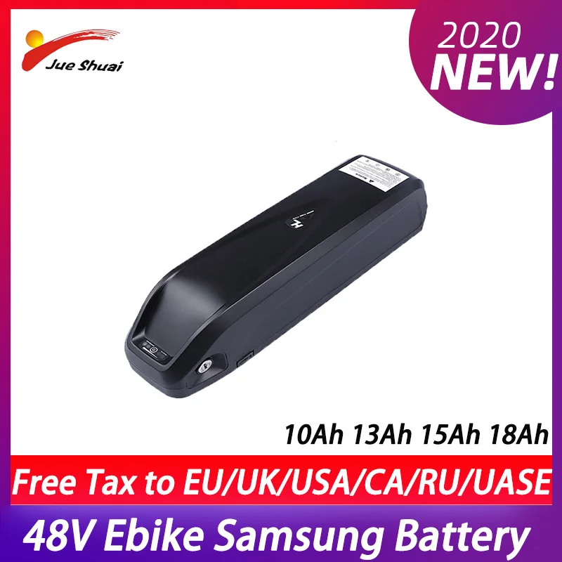 48В 10ач 13ач 15ач 18АЧ Samsung батарея Электрический велосипед USB зарядное устройство