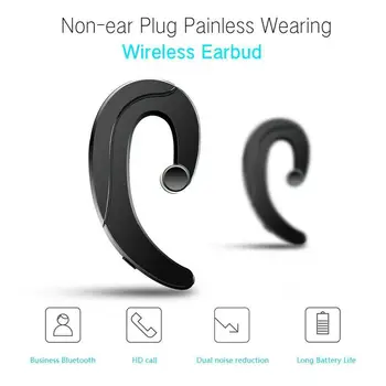 

Wireless Bluetooth Earphone Stereo Wireless Headphone HD call No earplug Bluetooth Headset with Mic