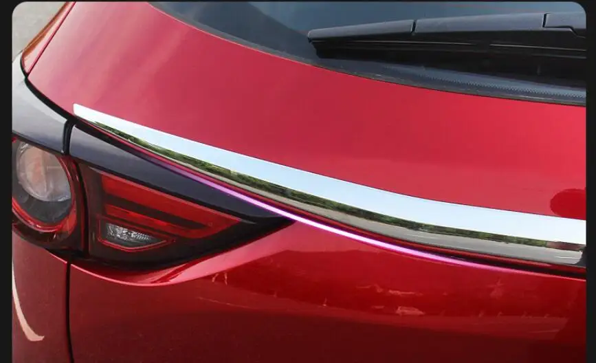 Применяется только для-19 Mazda CX-5 резервная коробка украшения полосы CX5 модификация задней отделки