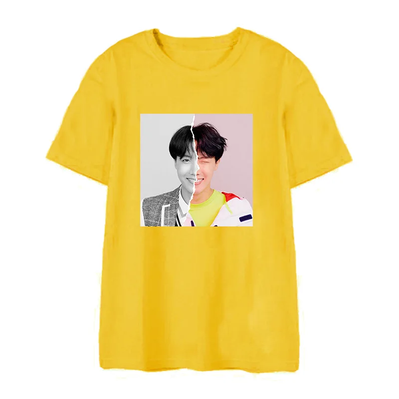 Kpop Bangtan/футболка для мальчиков портретная футболка с короткими рукавами мужчин и