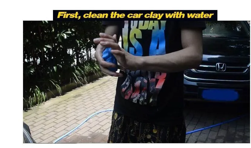 New Clay Bar Detailing Auto Car Clean Wash Cleaner Sludge Mud Remove Magic Blue 180g Car Cleaning Car Brush Car Accessories