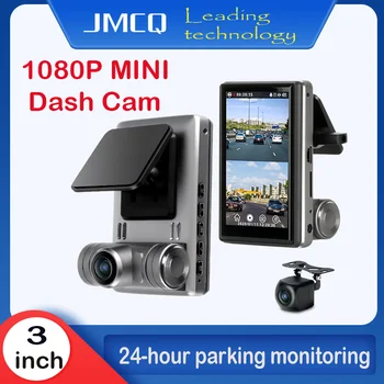 

JMCQ Car Dvr 3 inch MINI Touch Screen FHD 1080P Video Recorder Car Camera Auto Dash Cam With Rear View Camera Registrator Dvr