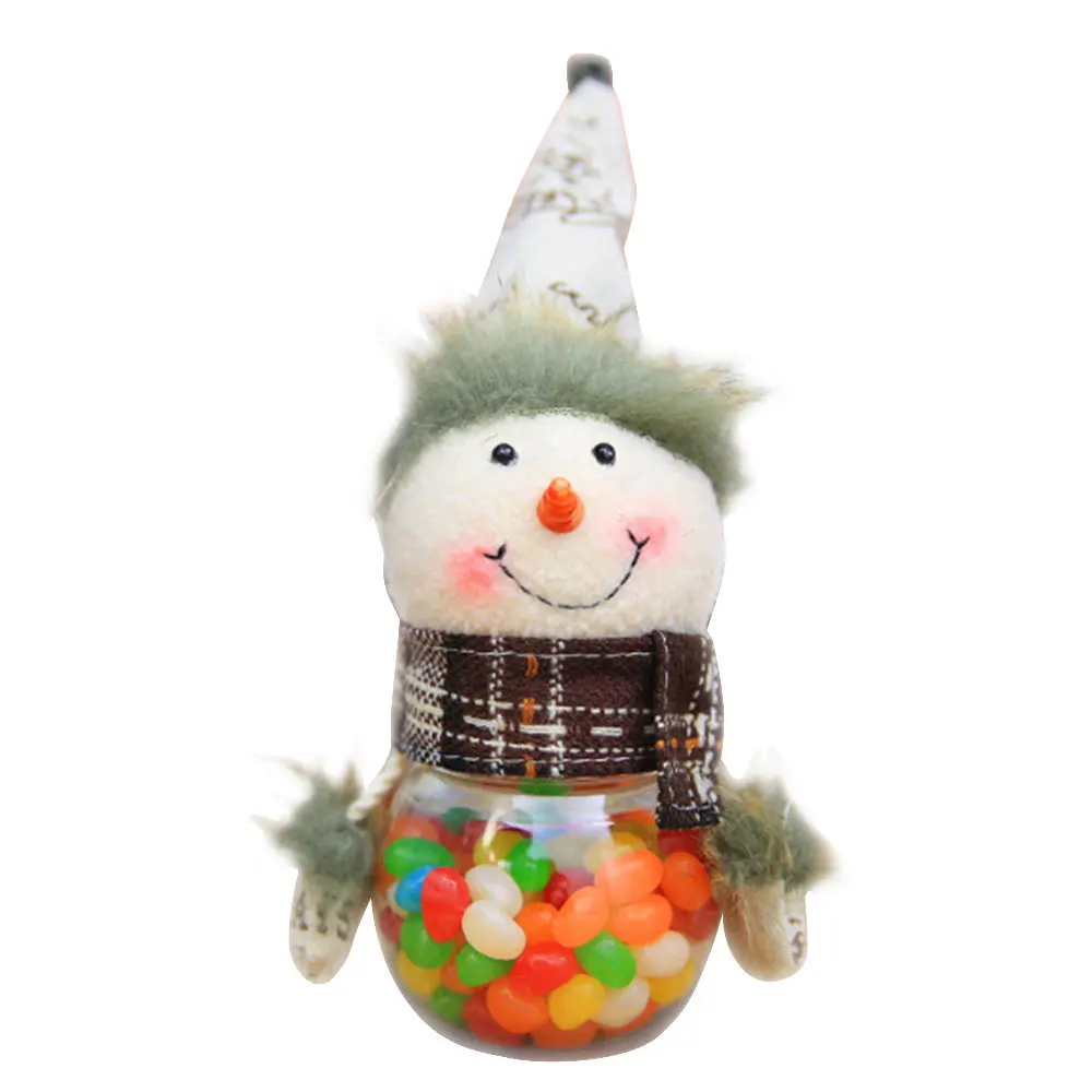 Christmas Candy Box Santa Claus Snowman Bear Style Case Supplies Creative