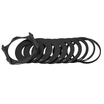

Camera Universal Insert Filter Ring Gradient Mirror Filter Ring 49-82mm Square Gradient Mirror Adapter Ring