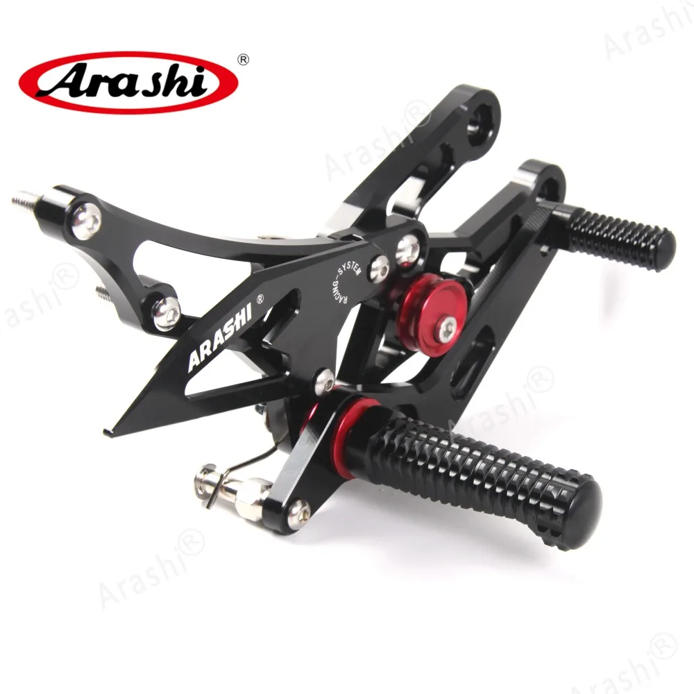 Arashi для HONDA CBR1000RR 2004-2007 регулируемая подножка подножки Rider задние наборы Rearset CBR 1000 RR 04 05 06 07 алюминий